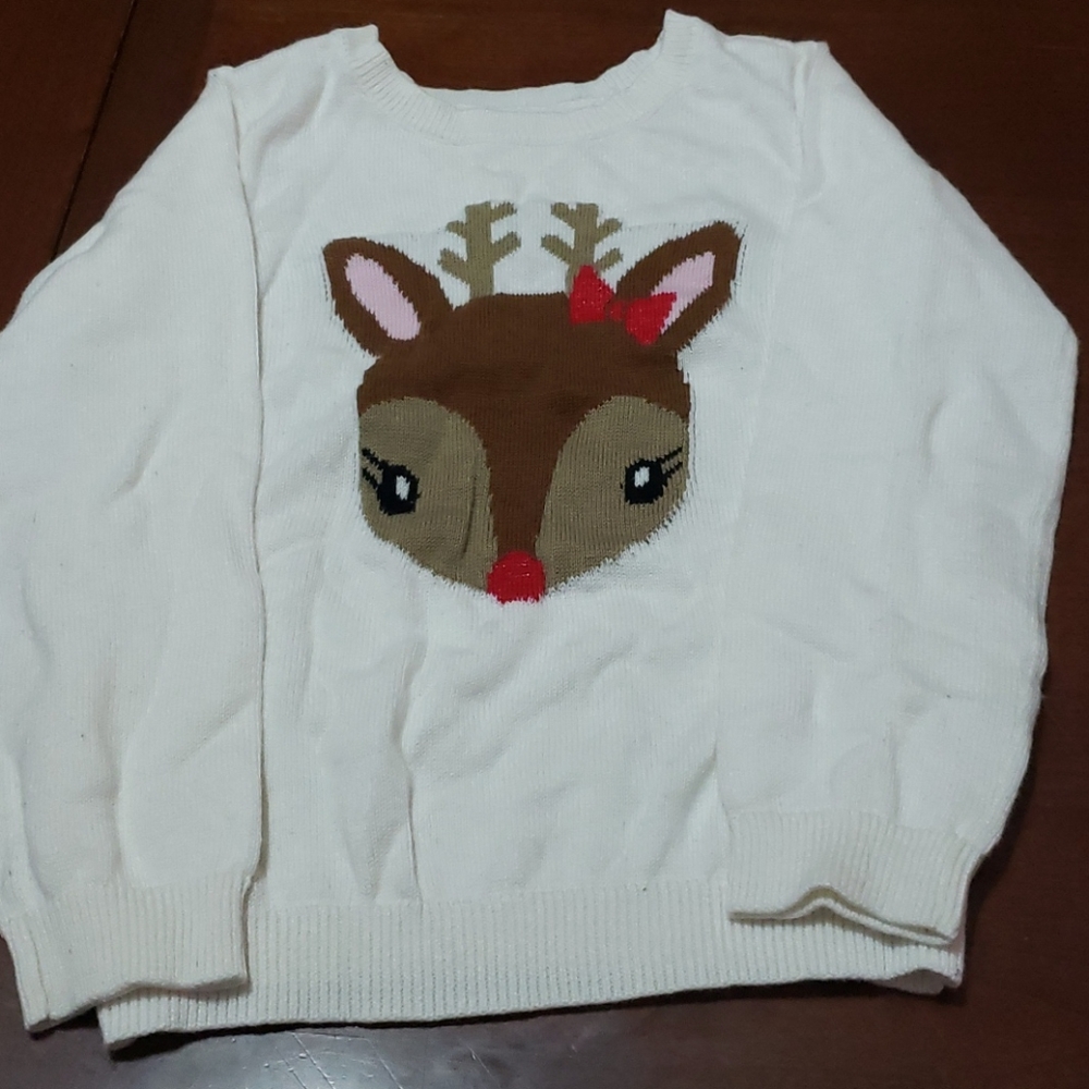 Girls christmas sweater